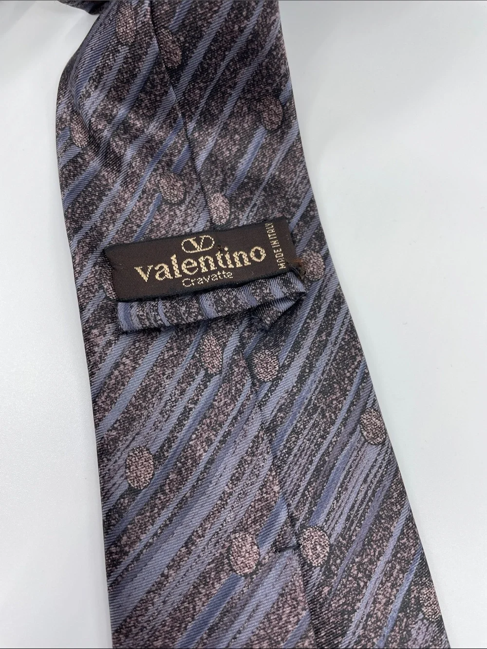 Valentino cravatte silk necktie